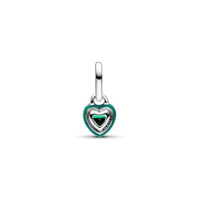 Pandora ME Green Chakra Heart Mini ZC03 Charm