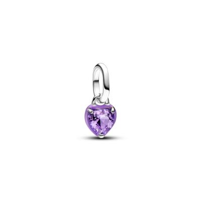 Pandora ME Purple Chakra Heart Mini ZC03 Charm