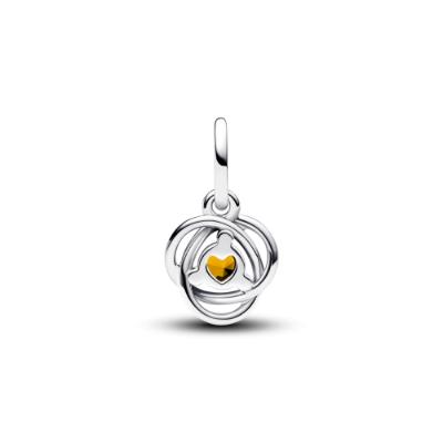 November Honey Eternity Circle ZC03 Charm