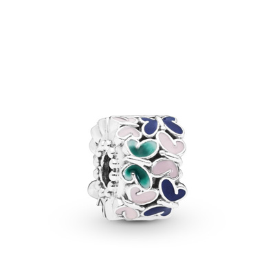 Butterfly Arrangement Clip, Mixed Enamel