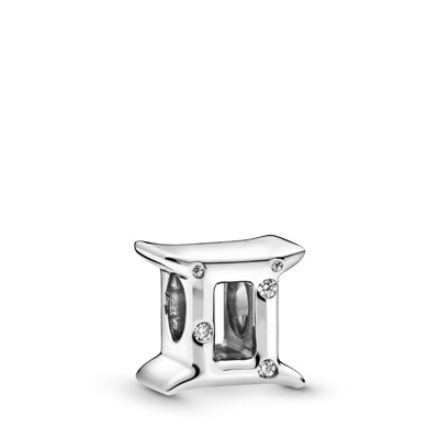 Sparkling Gemini Zodiac Charm