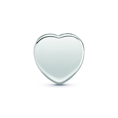 Pav&eacute; Heart Clip Charm