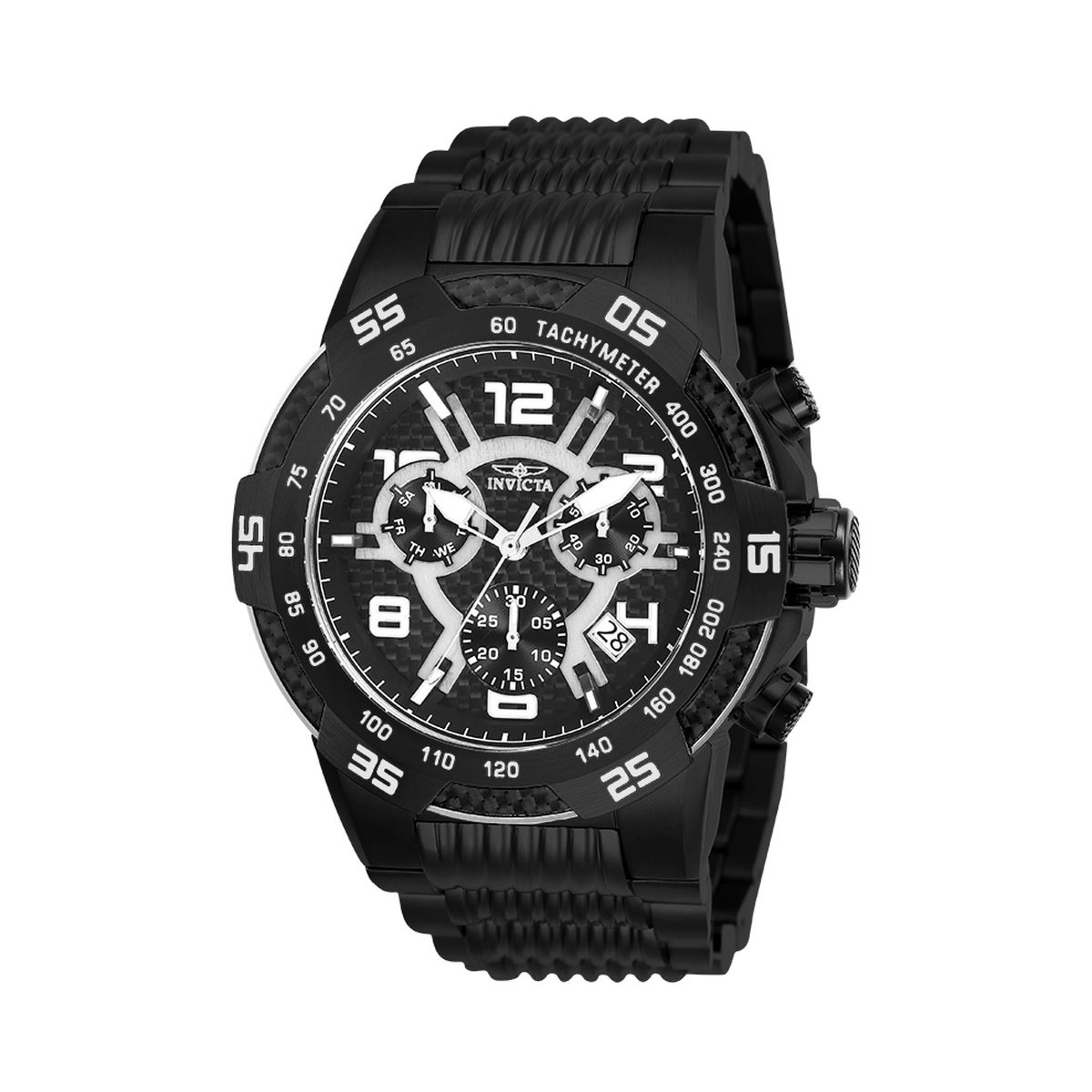 Invicta Men's 25288 Speedway Quartz Multifunction Black Dial Watch