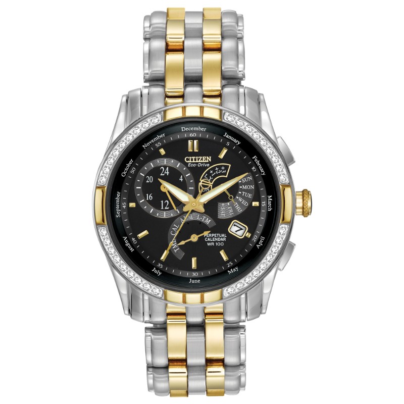 Citizen Men's Eco-Drive Calibre 8700 Diamond Two Tone