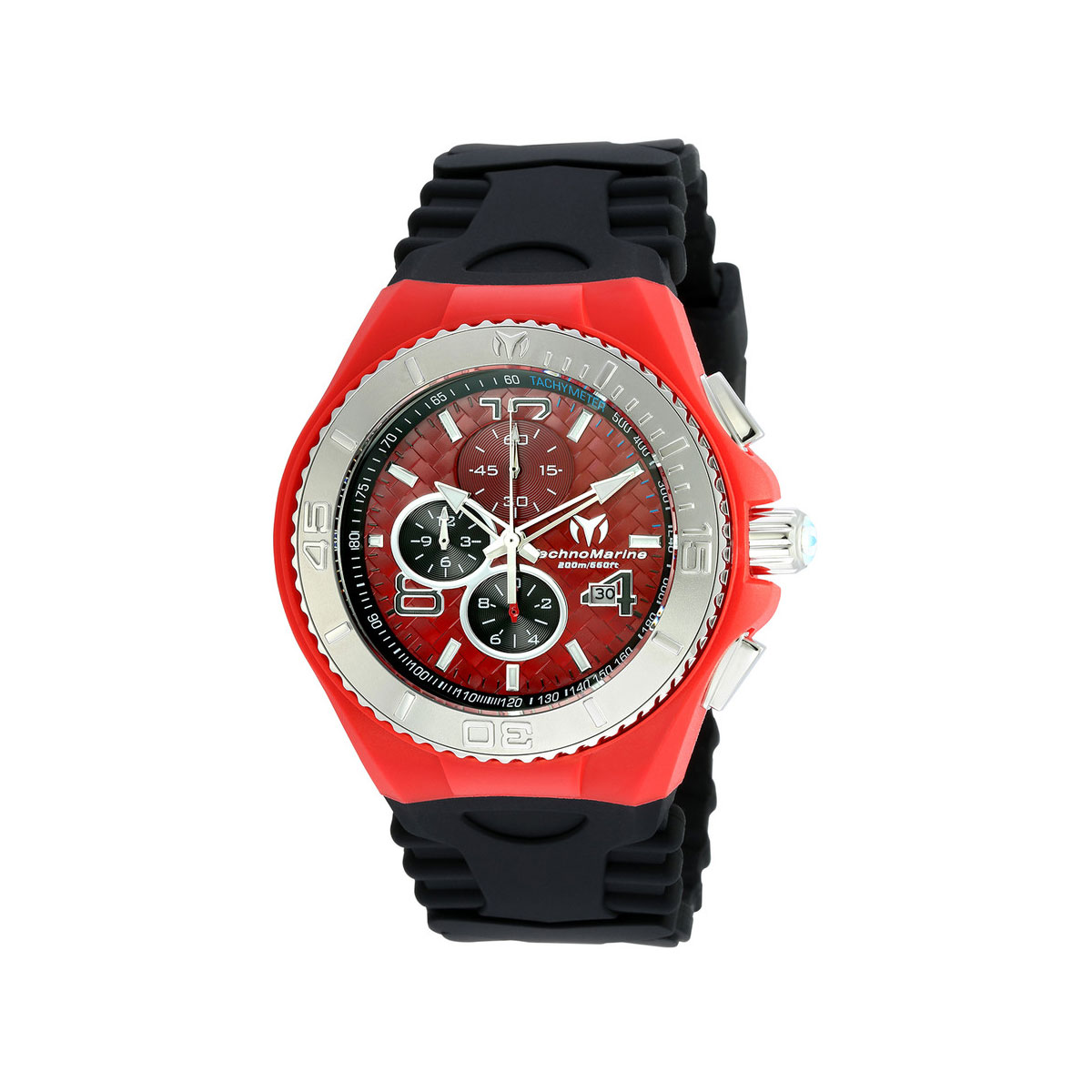 Technomarine Men's TM-115113 Cruise JellyFish Quartz Red Dial Watch