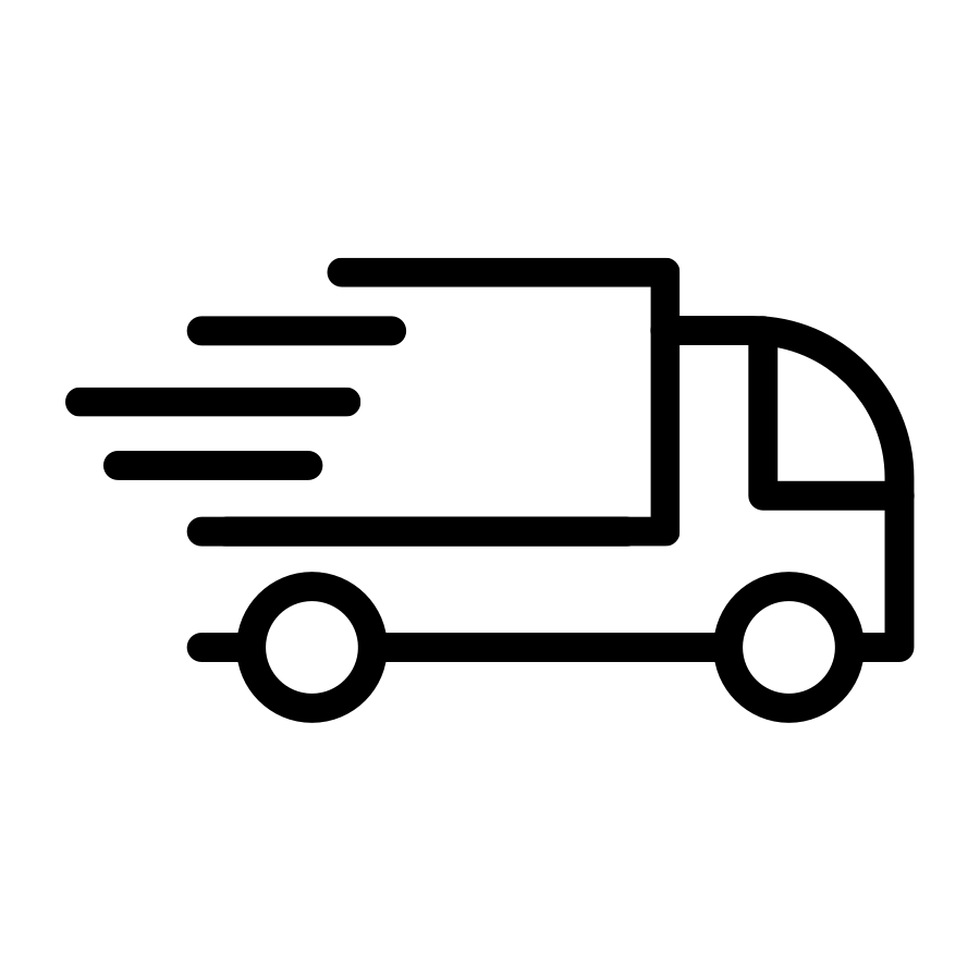 Black Shipping Icon